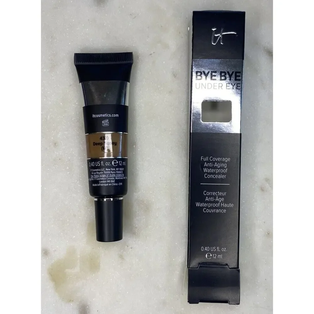 It Cosmetics Bye Bye Under Eye Waterproof Anti-Aging Concealer 43.0 Deep Honey